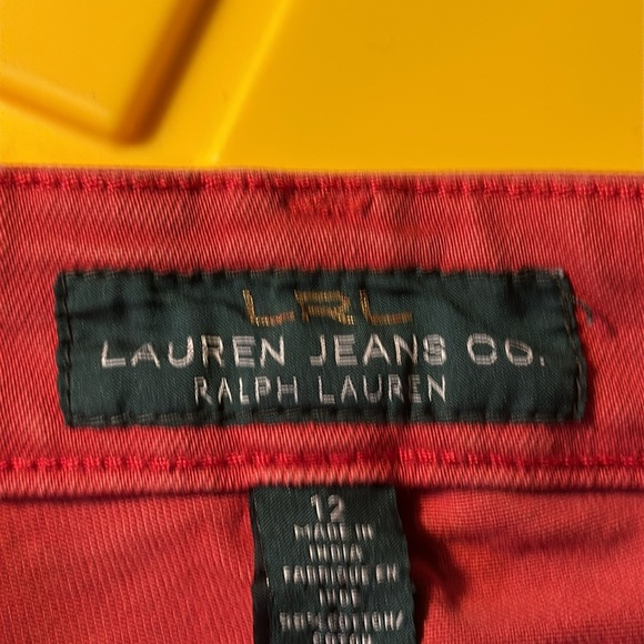 Lauren Jeans Co. by Ralph Lauren Women's Red  Size 12 - Picture 11 of 14